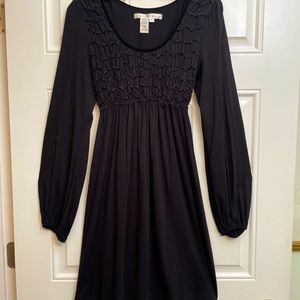 Nordstrom Maxstudio, long sleeve dress with elastic fitted bust. Size medium